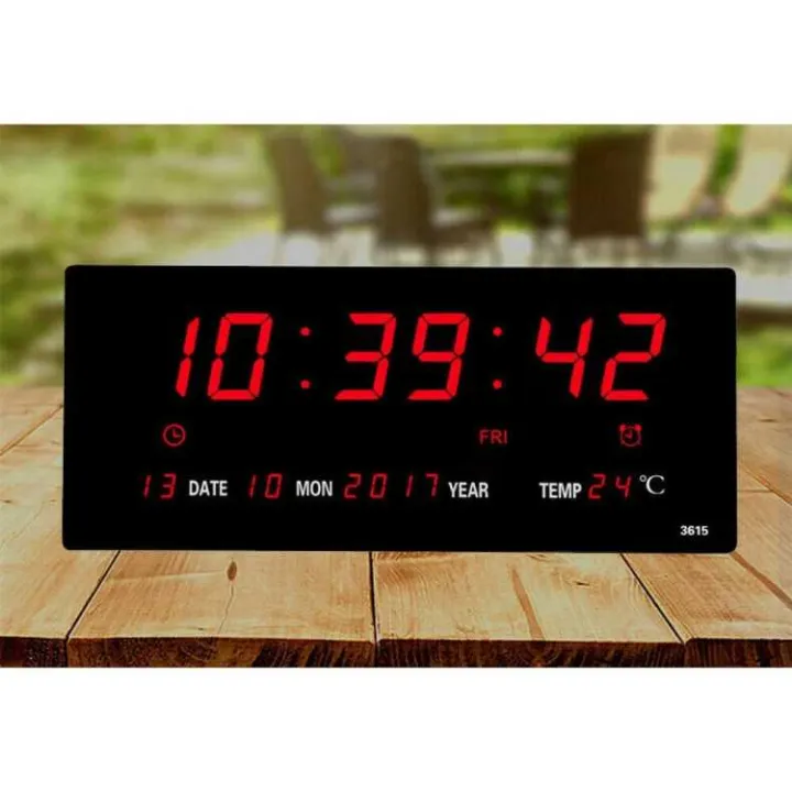 LED%20Digital%20Calendar%20JH3615%20Digital%20LED%20Wall%20Clock,%20Length%2036%20cm%20with%20Calendar%20and%20Temperature%20Display%20-%20Image%202