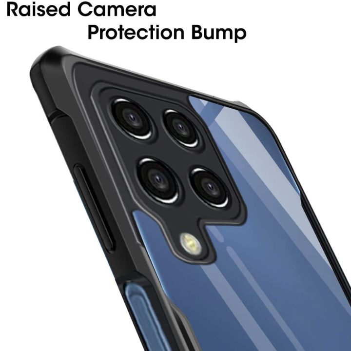 Samsung%20Galaxy%20M53%205G%20Case%20Protective%20Shockproof%20Cover%20-%20Black%20and%20transparent%20back%20-%20Image%203