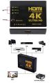 Hdmi Switch 5 To 01 4K  Ultra Hd 1080P Hdmi Switch Selector Splitter With Hub Ir Remote Controller For Hdtv Dvd Tv Box. 