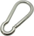 Stainless Steel Carabiner Spring Snap Link, Tricep Rope Attachment 1 piece ( Single Piece ) | Hook for Gym Attachments. 
