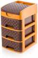 Mini Drawer Storage System Organizer For Home Office Parlor School Kitchen 3 Layer. 