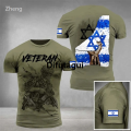 Difutagui Zheng High Quality National Flag Tshirts For Men Sportswewar GYM Tactical High Quality Tops Camo 3d Printing i Tee Shirt Soldiers Forest Tees 4XL. 