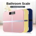 LCD Display Electronic Glass Body Weighing Scale With Temperature Indicator. 