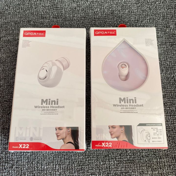 Sale】Bluetooth Headset Private Model Mini In-Ear Monaural 5.0 Stereo Bluetooth Gift