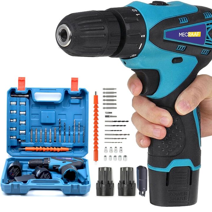 Dan Iron Tool 12Volt Cordless Drill Machine With Reversible Function Screwdriver