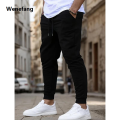Wenefang Summer Men's Joggers Ideal for Running Fitness Breathable High Quality Sweatpants for Workout Fashion Casual Trousers. 