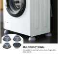Anti Vibration 4PCS Shock and Noise Cancelling Washing Machine Support, Washer and Dryer Anti-Vibration Pads. 