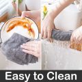 NEW 1Pcs Efficient Bamboo Charcoal Fiber Cars Cleaning Towel Universal Home Super Absorbent Non-Stick Oil Clean Towel Wiping Tool. 