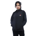 Black Color Lightweight Windcheater for Women. 