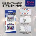 Sutuiying NEW 2PCS Barber Clipper Limit Combs Professional Hair Cutting Guide Hot Selling Comb Universal Hair Clipper Guards Attachment Salon Tools. 