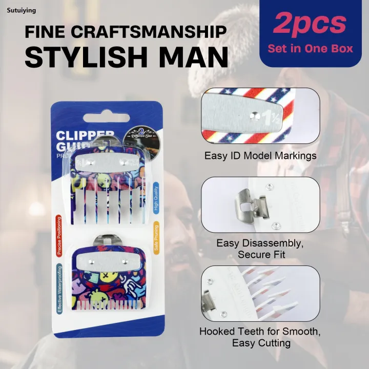 Sutuiying%20NEW%202PCS%20Barber%20Clipper%20Limit%20Combs%20Professional%20Hair%20Cutting%20Guide%20Hot%20Selling%20Comb%20Universal%20Hair%20Clipper%20Guards%20Attachment%20Salon%20Tools%20-%20Image%202