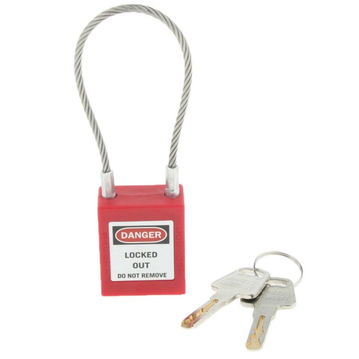 Tag Lock Out Rope Engineering Safety Padlock Rope Long Beam Lockout Tag Isolation Lock ...