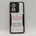 Vivo T1 Pro 5G / iQOO Z6 Pro 5G (All Same Size) Clear Transparent Bumper Black Cover Case -Non Yellowing. 
