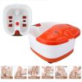 Foot Spa Bath Massager with Leg Roller - Electric Massager for Pain Relief - Detox Heat Massage. 