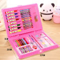 Kids Color Box Set With Pencil Colors, Crayons, Water Colors & Sketch Pen Set- 68 Pcs. 
