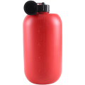 10L 2.64Gal Car Fuel Tank Can Spare Plastic Petrol Gas Container Anti-Static Fuel Carrier with Pipe for Car Travel Easy to Use. 