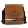 Jeep Pu leather Crossbody Bags Bussiness Bag Office Bag Shoulder Messenger Casual Sling Bag. 