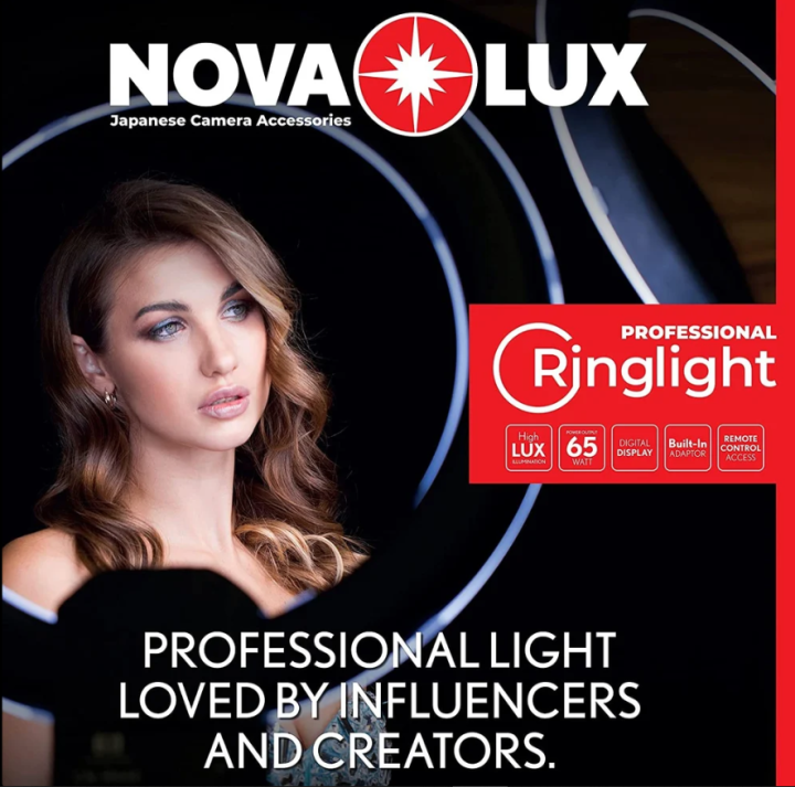 NOVALUX%20Professional%2018%20inch%2065%20Watt(46cm)%20Big%20LED%20Ring%20Light%20with%20Remote%20and%20Digital%20Display%20-%20Image%203
