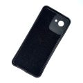 Realme C30 Soft Silicon Cover With Internal Microfiber Case. 