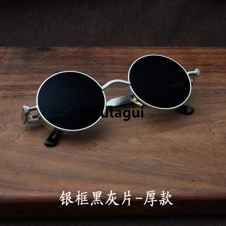 Difutagui%20Original%20%5B%20New%20%5D2021%20Steam%20Punk%20round%20Sunglasses%20Men%20Special%20and%20Women%20Classic%20Retro%20round%20Frame%20Sun%20Glasses%20Tide%20-%20Image%207