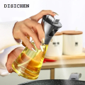 DISICHEN New style 200ml Oil Spray Bottle Stainless steel Kitchen Cooking Olive Oil Dispenser Camping BBQ Vinegar Soy Sauce Sprayer Containers. 