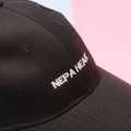 Nepa Heart Unisex Black Color Printed Cap. 