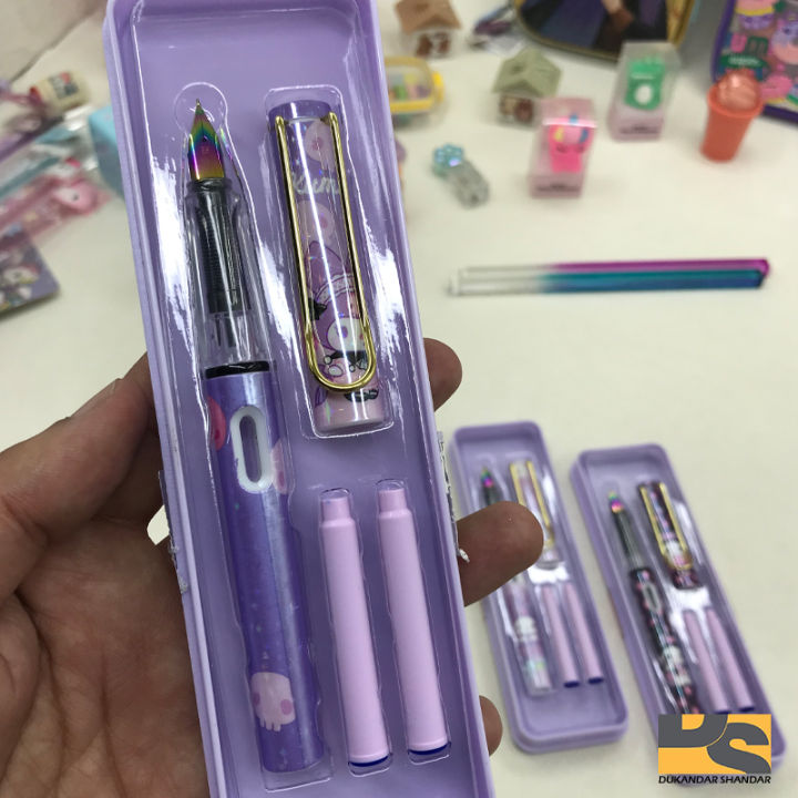 Bizzy%20Premium%20quality%20Kuromi%20Ink%20pen%20with%20crystal%20box%20/%20fountain%20pen%20with%202%20cartridges%20cute%20stationery%20for%20girls%20-%20Image%207