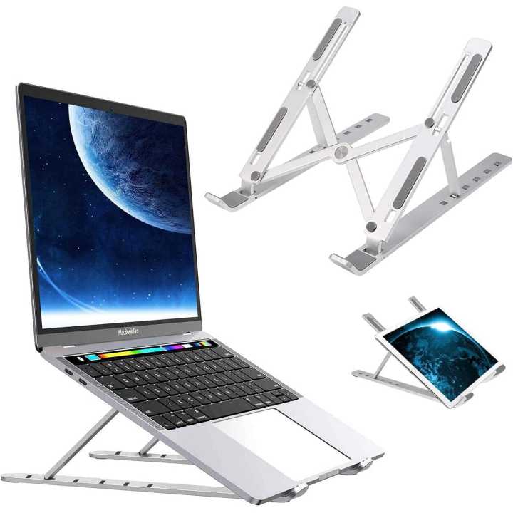 Aluminum Alloy Adjustable Stand for 10 to 17 Inches Mackbook/Laptops