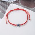 DISICHEN Original New Prayer Hand of Fatima Evil Eye Braiding Bracelet Red Black Blue Color Nylon Thread Lucky Couple Bracelet Jewelry Men Women. 