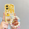 For Xiaomi Redmi Note 12 Pro+ 5G Phone Case 3D Cute Animal Cartoon Patterns + Beautiful Flower Bracelet Soft Case. 