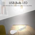 ARELENE DC5V 5W LED Bulb USB lamp Portable White light for Outdoor Laptop (White). 