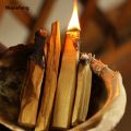 Wenefang 1-10pcs Palo Santo Scented Aroma Sticks Natural Crude Wood Strips Room Fragrance Strip Peru Flavor Yoga Healing for Purifying. 