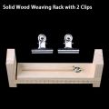 Creative Solid Wood Rope Braiding Tool DIY Adjustable Red Rope Braiding Frame Hand-woven Rope Rack for Bracelet Necklace. 