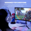 Fantech HQ53 Lightweight Gaming Headset | Lightweight Design With Red Accent Lighting. 