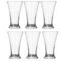 Stylish Juice Glass set of 6 -- Lead-free, durable, and safe for everyday use.!. 