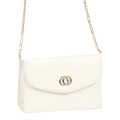 White Color  Crossbody/Shoulder Bag With Chain For Women. 