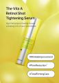 celimax The Vita A Retinol Shot Tightening Serum | with Pure Vitamin A Retinol, Peptide, Pore Minimizer, Wrinkles & Fine Lines, Firmer Skin, Anti-Aging, Skin Smoothing 30ml. 