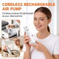 Electric Vacuum Pump Rechargeable Travel Air Pump for Vacuum Storage Bags for Suitcase with 15 Bag. 