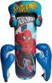 Kids Boxing Glove with Punching Bag Spiderman Toys Super Hero SpiderMan. 