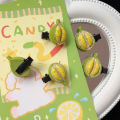 New Durian Creative Personality Cute Hair Clip Simulation Food Hairpin Hair Accessories Headwear Side Clip Duckbill Clips MIO Super Store. 
