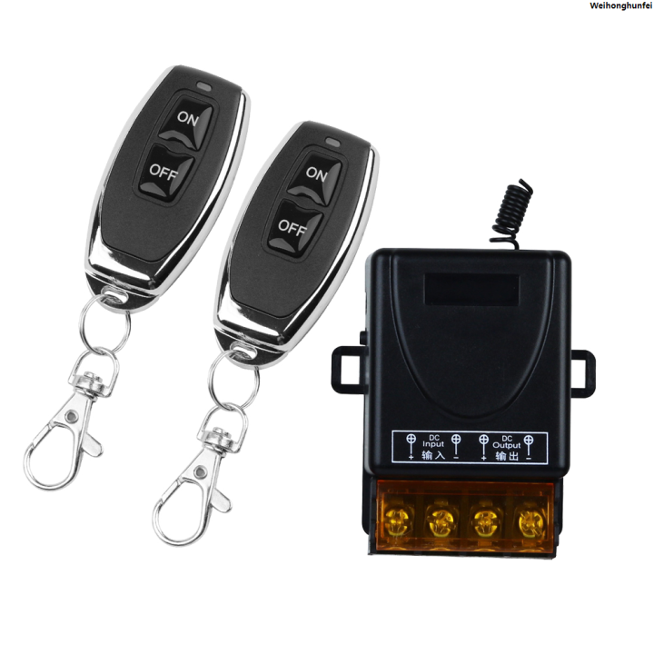 WeihonghunfeiOriginal Smart Home DC 12-72V 24V 30A Wireless Remote ...