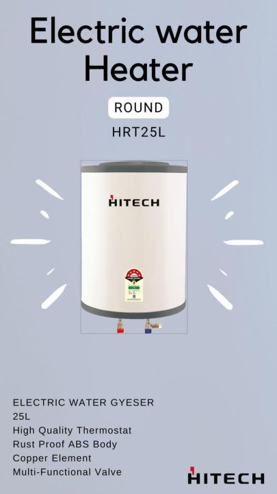 Hitech%20Golden%20Series%2025%20Litters%20Electric%20Gyser%20-%20Image%203
