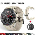 Haodeguiguo New goods tideBand + Case T T-ReRex Strap Silicon Fit T-Huami Amaz Rubber Strap for Amazfix/T-Rex Pro Watches. 