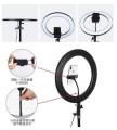 30Cm Selfie Led Ring Light With 7 Fit Tripod Stand, Cell Phone Holder Dimmable 3 Light. 