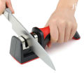 Knife Sharpener with 3 Stage Knife Sharpening Sections. 