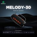 Green Melody-30 Wireless Speaker | 30Watt (15*2) Output | Dual Speaker | Dual EQ Models | 57mm*2 Dynamic Drivers | 6 Hours Playback | IPX5 Rating | FM Radio | RGB Changeable Light | 4000mAh  Battery Capacity | Stereo Sound  | HIFI Tone| | Type-c Charging. 