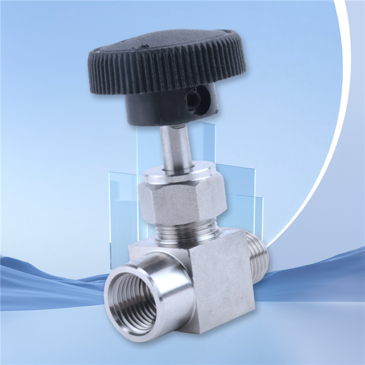 JAERBEE%20Needle%20Valve%20Adjustable%201/4%20inch%20Male%20to%20Female%20Thread%20Stainless%20Steel%20304%20Flow%20Control%20Shut%20Off%20Crane%20Needle%20Valve%20-%20Image%202