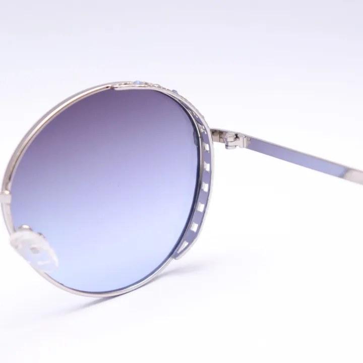 Blue/Silver%20Circular%20Sunglasses%20For%20Women%20-%20Image%205