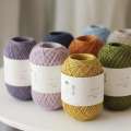 50g/ball Yarn Fine Linen Thread Crochet No. 5 Lace Threads Weave Shawls DIY Pillows Bags Dolls Clothes Knitting Blankets. 
