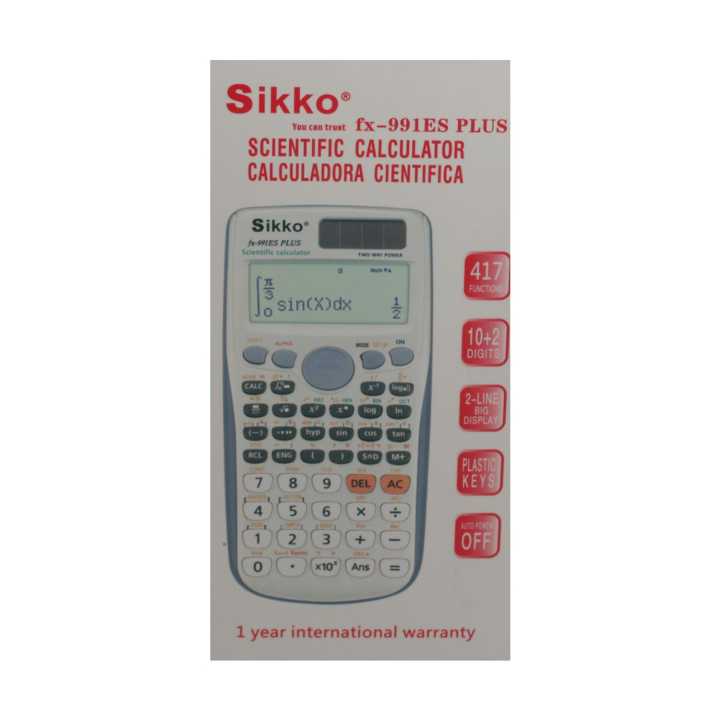 Sikko Scientific Calculator